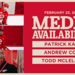 Patrick Kane, Andrew Copp, Todd McLellan Practice Media Availability | Feb 23, 2026