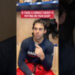 Jonny B gives us the full breakdown 😂 #nyr #qotd #minimic #hockeygear #nhl #hockey