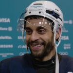 Bellemare discusses France's loss vs. Germany, his future in hockey 🇫🇷