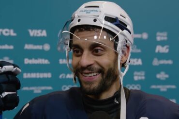 Bellemare discusses France's loss vs. Germany, his future in hockey 🇫🇷