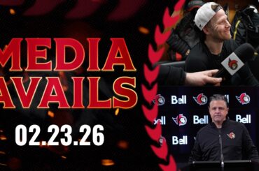 Lars Eller and Travis Green Media Availability