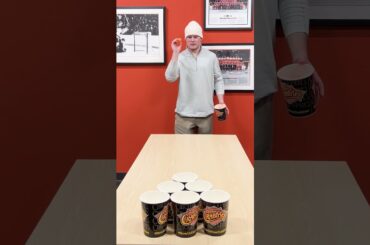 Chickie's & Pete's Cup Challenge: Cup Pong #shorts