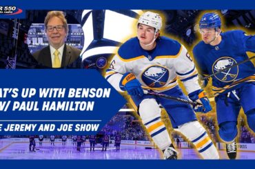Sabres Injury Update; What's Up with Benson?? w/ Paul Hamilton | The Jeremy and Joe Show