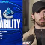 Conor Garland, Max Sasson, David Kämpf & Adam Foote Practice Media Availabilities (Feb 23, 2026)