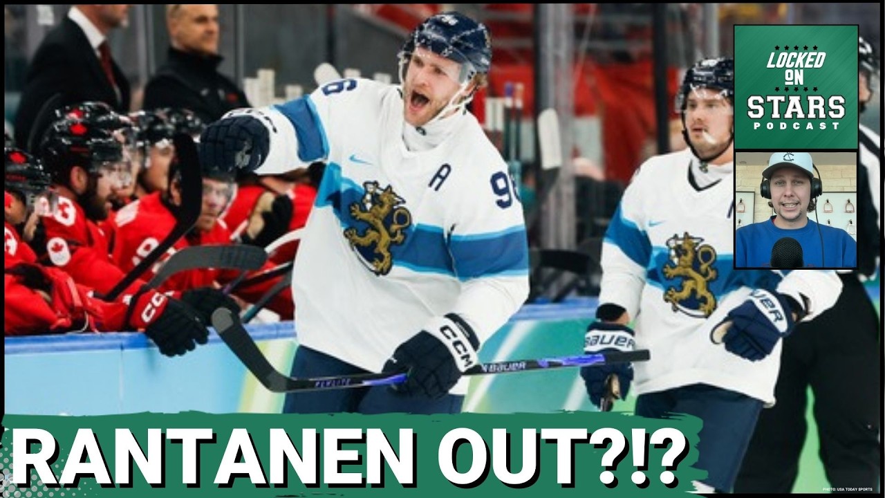 UPDATE: Dallas Stars Prepare for Return without Mikko Rantanen Following Olympic Injury