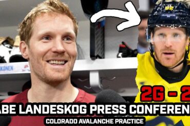 Gabe Landeskog on Olympics, Avs Players Play at the Olympics, Coming Back From Injury & More