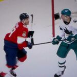 Panthers' Matthew Tkachuk, Sharks' Desharnais tangle, each receive roughing penalties