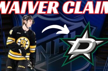 Breaking News: Stars Claim Kolyachonok, Bruins Sign Steeves & Lacombe Replaces Jones on Team USA