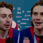 Jack & Quinn Hughes on winning Gold together