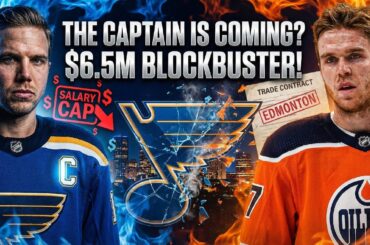 A CAPTAIN TO EDMONTON? The $6.5M Trade That Could Break the Oilers! EDMONTON OILERS NEWS