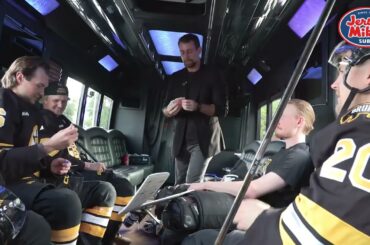 Bruins Surprised with Impromptu Magic Show