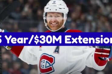 Five-Year $30M Extension for Matheson!! Habs/Vegas Pre-Game Show