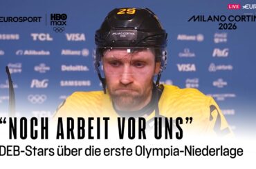 "Nicht viel Gutes dabei" - DEB-Stars nach Niederlage bedient | Olympia 2026 | Eishockey | Männer
