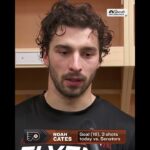 'So lucky and fortunate' - Noah Cates on his 100th career NHL point and his career thus far