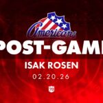 Isak Rosén Post Game | 02.20.26