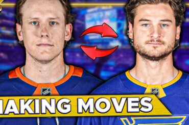 Blues make surprising trade... This is wild