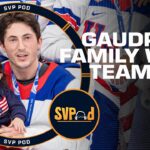 SVP reacts to Johnny Gaudreau's kids joining Team USA after gold medal win 🙌