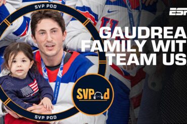 SVP reacts to Johnny Gaudreau's kids joining Team USA after gold medal win 🙌