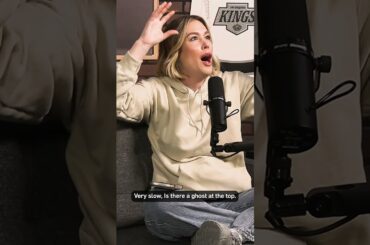 It must be GHOSTS 🤣  #lakings #hockey #icehockey #gokingsgo #nhl