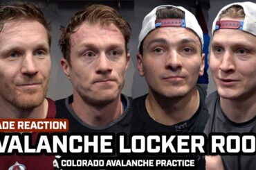 Gabe Landeskog & Avs REACT to Sam Girard TRADE for Brett Kulak, Olympic Experience, & More