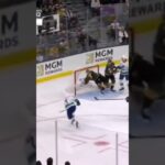 AKIRA SCHMID WHAT A SAVE #nhl #hockey #sports #nhlhockeyislife