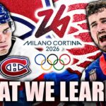AWESOME HABS & RED WINGS NEWS: THE BIGGEST TAKEAWAYS FROM THE 2026 MILANO CORTINA OLYMPICS