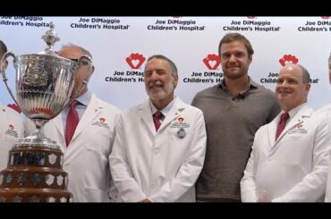 Florida Panthers Captain Sasha Barkov Talks Injury, Recovery, Donation to Joe DiMaggio Children’s