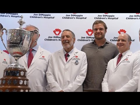 Florida Panthers Captain Sasha Barkov Talks Injury, Recovery, Donation to Joe DiMaggio Children’s