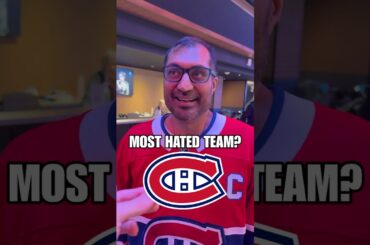 What team do Montreal Canadiens fans HATE most??? #habs #leafs #bruins #nhl #hockey #shorts