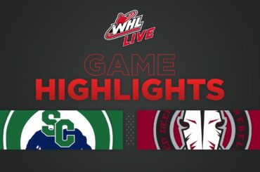 WHL Highlights: Broncos (3) at Rebels (1) - March 18, 2023