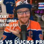 Pre-Game Report: Edmonton Oilers vs Anaheim Ducks