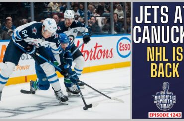 Winnipeg Jets return to action vs. Vancouver Canucks