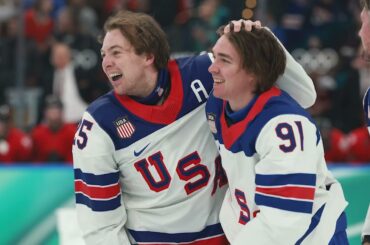 Clayton Keller shares what it was like win gold for Team USA