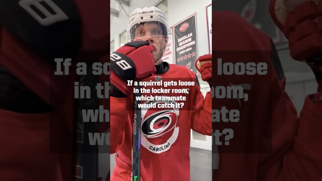 If a Squirrel Gets Loose in the Locker Room, Which Teammate is Catching it?
