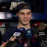 «Je veux bien faire ici pour le reste de la saison» - Juraj Slafkovsky