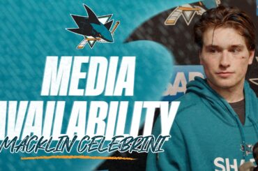 Practice Update (2/25): Celebrini