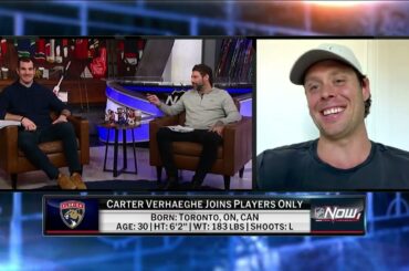 Players Only: Florida Panthers forward Carter Verhaeghe talks Olympic break, milestones, and more