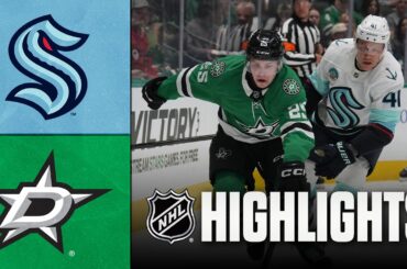 Kraken vs. Stars | NHL Highlights | February 25, 2026