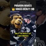 Panarin STOLE the mascot's number! 🥖🤣