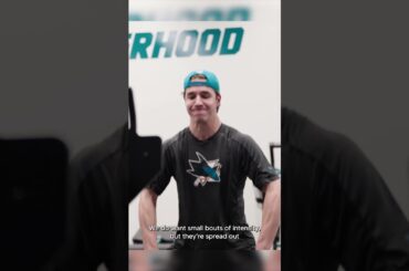 Maintenance 🤝 intensity  #hockey #nhl #sharks
