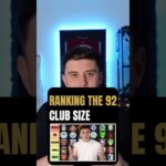 I'VE RANKED THE 92 ON CLUB SIZE 🔥 #premierleague #eflchampionship #leagueone #leaguetwo #efl