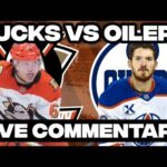 Edmonton Oilers Vs Anaheim Ducks LIVE COMMENTARY! | 2025-26 NHL Season
