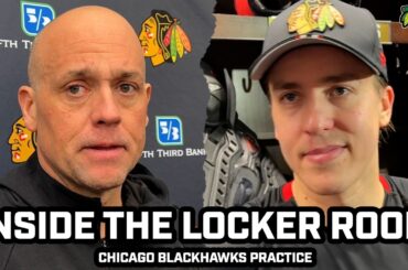 INSIDE THE LOCKER ROOM: Teuvo Teravainen RETURNS to Blackhawks Practice as a Bronze Medalist