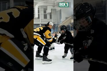 Penguins Skate With Little Penguins at Golden Ticket Clinic