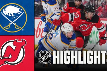 Sabres vs. Devils | NHL Highlights | February 25, 2026