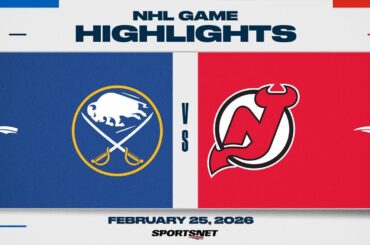 NHL Highlights: Sabres vs. Devils - February 25, 2026