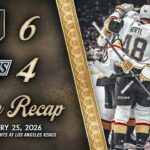 HIGHLIGHTS | Vegas Golden Knights 6, Los Angeles Kings 4 | Feb. 25, 2026