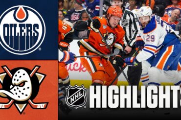Oilers vs. Ducks | NHL Highlights | February 25, 2026