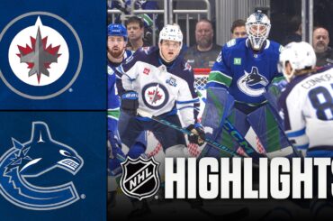 Jets vs. Canucks | NHL Highlights | February 25, 2026