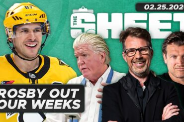 Crosby Out Four Weeks and NHL Resumes ft. Brian Burke & Jay Rosehill | The Sheet with Jeff Marek